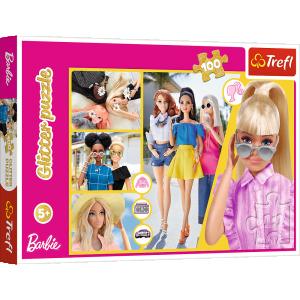 Barbie TREFL  Blizgantis dėlionė, 100 det.