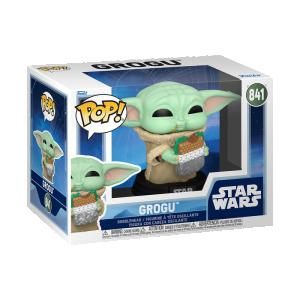 FUNKO  POP! Vinilinė figūrėlė: Star Wars: Mandalorian & Grogu - Grogu with Sandwich