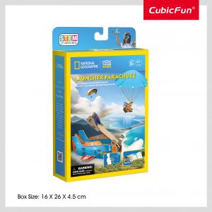 CUBIC FUN  National Geographic 3D-palapeli "Para&scaron;iuto Paleidiklis"