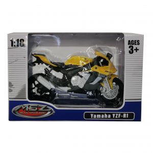 MSZ  Motociklas YAMAHA YZF-R1, 1:18