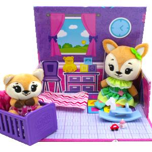 TINY TUKKINS BEVERLY HILLS TEDDY BEAR  Rinkinys