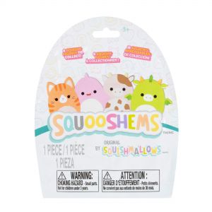 SQUISHMALLOWS  Squooshems Herojai-siurprizai, 6,5 cm