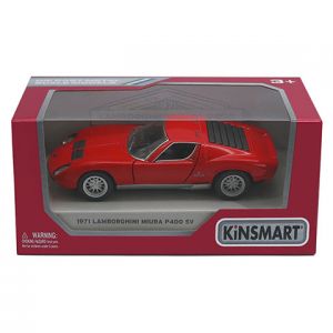 KINSMART  Automobilis 1971 LAMBORGHINI MIURA, 1:38