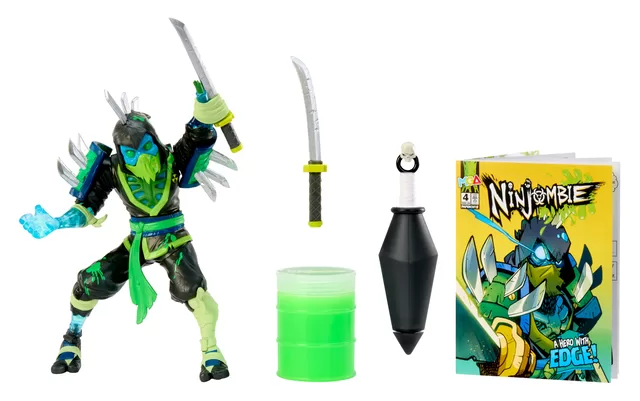 NINJOMBIE Veiksmo figūrėlė, 16,5 cm &ndash; nuotrauka 5