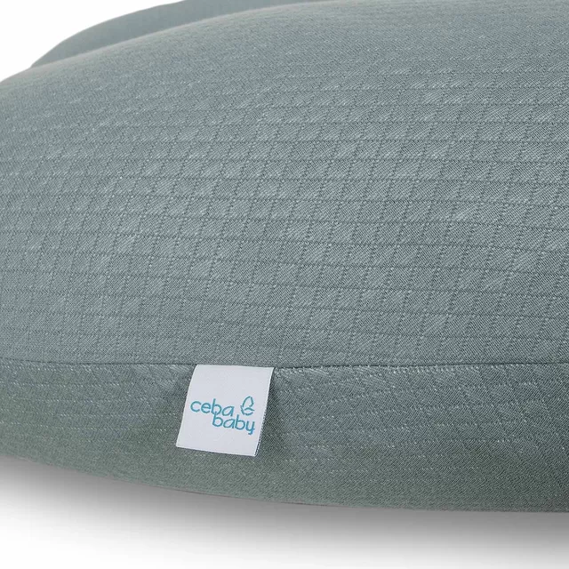 Cebababy CebaBaby maitinimo pagalvė FLEXI multi, Caro, žalia &ndash; nuotrauka 3