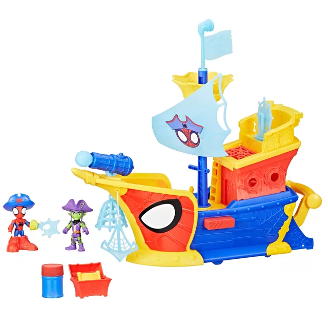 SPIDER-MAN SPIDEY AND HIS AMAZING FRIENDS Rinkinys &bdquo;Superherojų laivas&ldquo; &ndash; nuotrauka 5