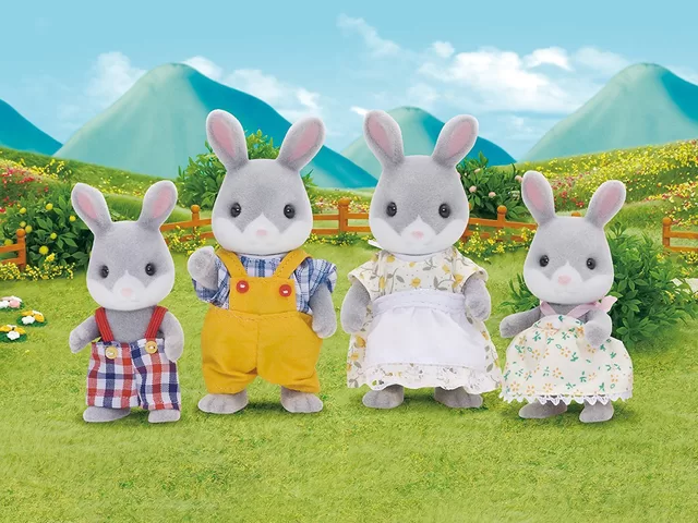 SYLVANIAN FAMILIES &Scaron;ilkinių triu&scaron;iukų &scaron;eimynėlė &ndash; nuotrauka 3