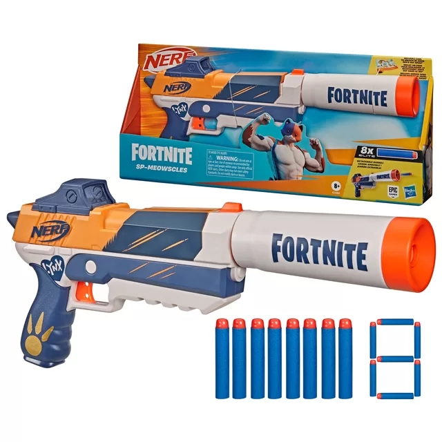 NERF FORTNITE &Scaron;autuvas SP MEOWSCLES &ndash; nuotrauka 6