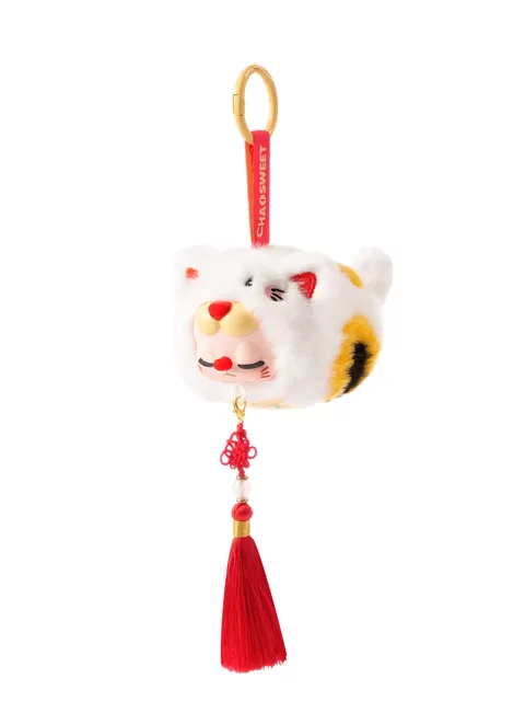 REBEL BEAR Pliu&scaron;inis pakabutis &bdquo;Good Luck&ldquo;, 8 cm &ndash; nuotrauka 4