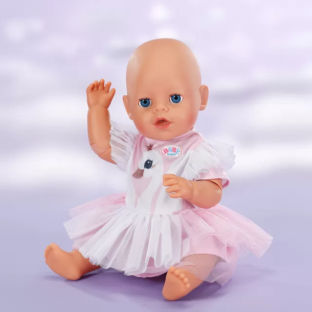BABY BORN Suknelė &bdquo;Gulbė", 43 cm &ndash; nuotrauka 4