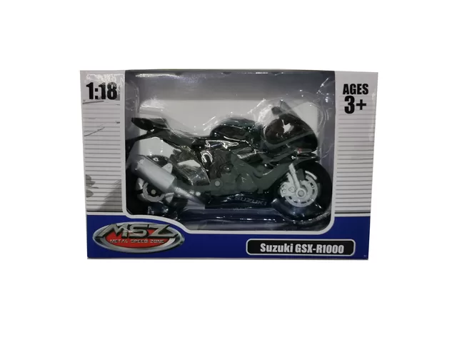 MSZ Motociklas SUZUKI GSR-R1000, 1:18 &ndash; nuotrauka 3