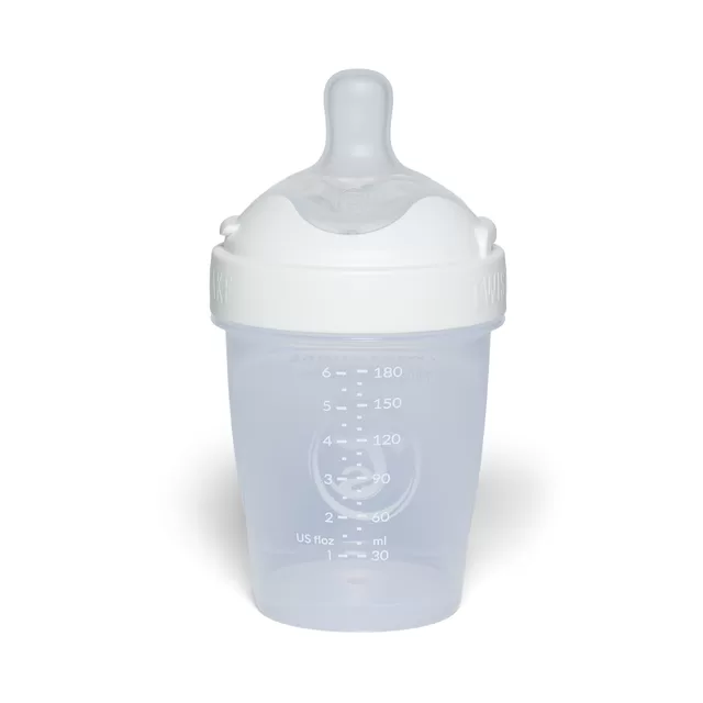 Twistshake buteliukas antikolikinis Pro Double 180ml baltas 79011 &ndash; nuotrauka 3