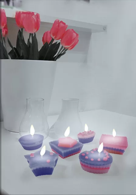 SES Rinkinys &bdquo;Kvepiančios žvakutės&ldquo; &ndash; nuotrauka 4