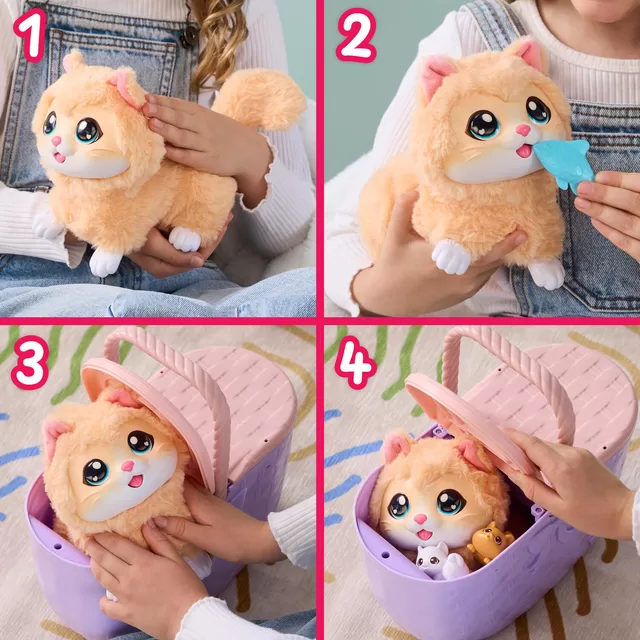 LITTLE LIVE PETS Interaktyvus rinkinys &bdquo;Mama Surprise Kitty&ldquo; &ndash; nuotrauka 3