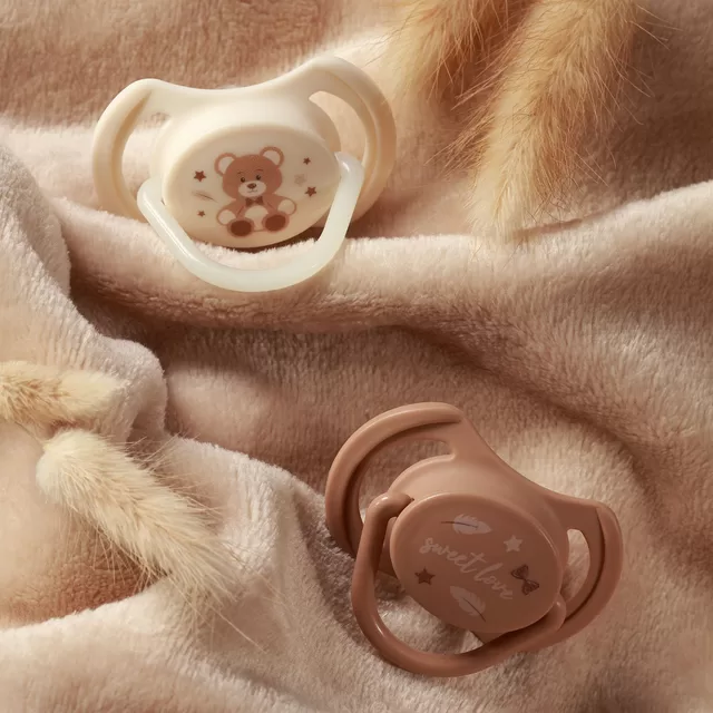 BabyOno čiulptukas silikoninis simetrinis 0-6m 1669/01 &ndash; nuotrauka 3