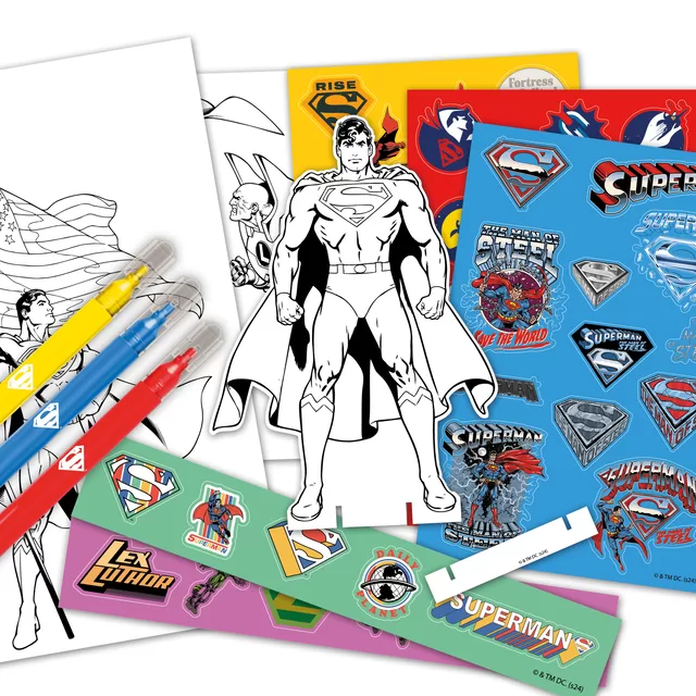 BLADEZ SUPERMAN Lipdukų veiklos rinkinys &ndash; nuotrauka 2