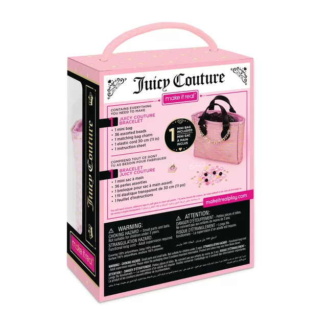 MAKE IT REAL &bdquo;Juicy Couture&ldquo; mini rankinė ir apyrankė &ndash; nuotrauka 2