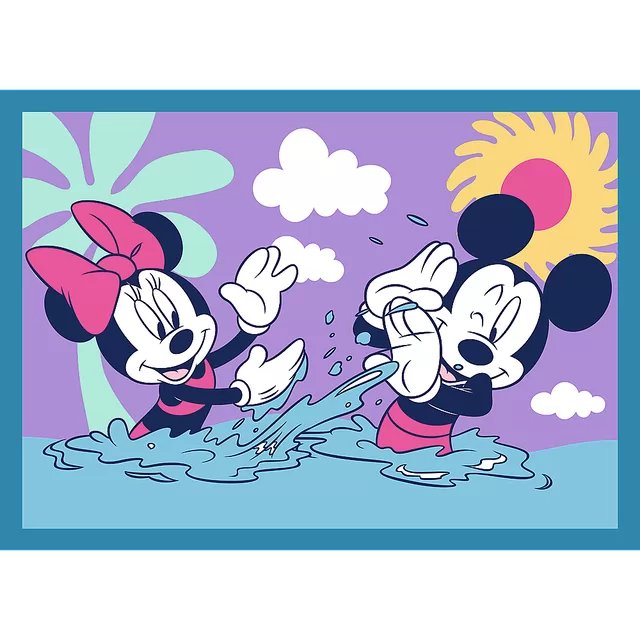 TREFL DISNEY 4 dėlionių rinkinys &bdquo;Peliukas Mikis&ldquo; &ndash; nuotrauka 3