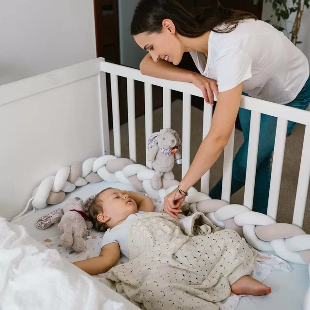 Babyono pledas megztas bambukinis rudas 1479/03 &ndash; nuotrauka 3