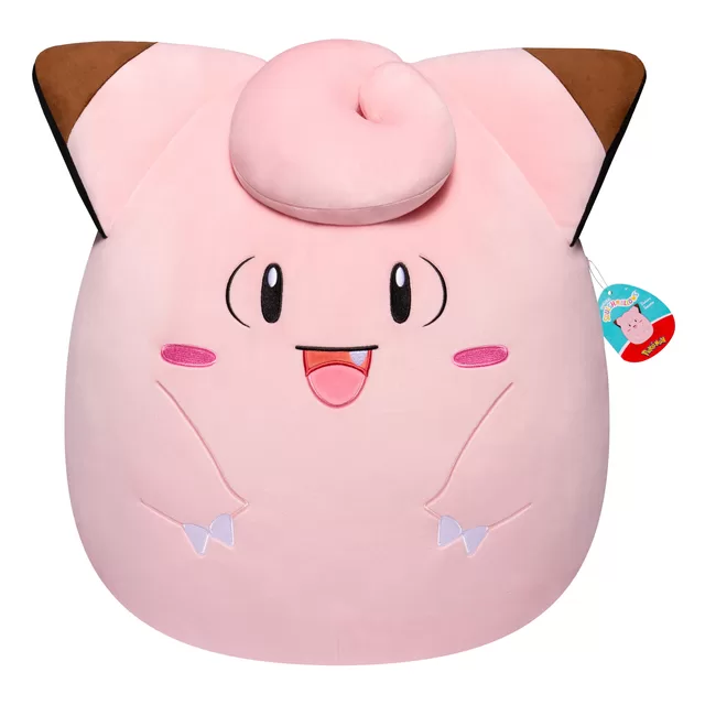 SQUISHMALLOWS POKEMON Pliu&scaron;inis žaislas Clefairy, 50 cm &ndash; nuotrauka 2