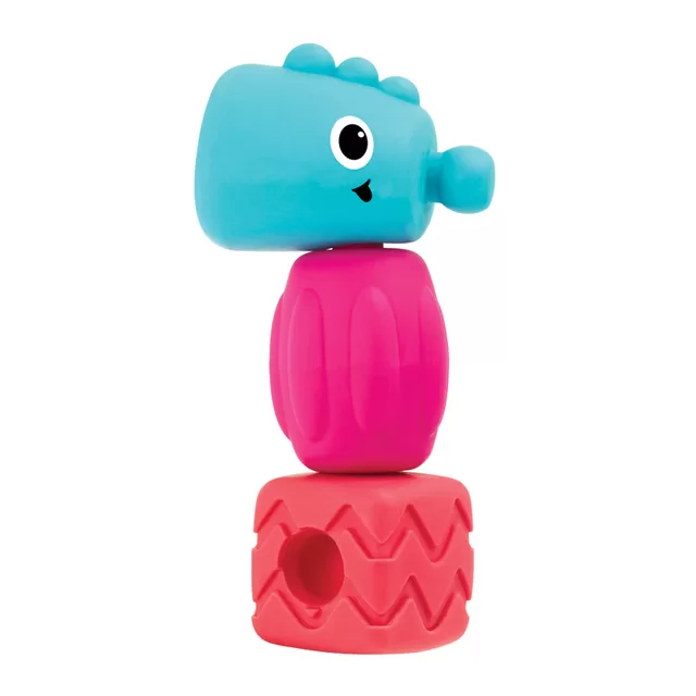 Infantino lavinamasis žaislas Sensory Plug & Play Textured Multi Blocks Set &ndash; nuotrauka 2