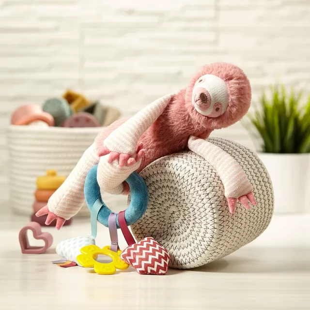 BabyOno ežimėlio pakabinamas - lavinamasis žaislas tinginys 1465 &ndash; nuotrauka 10