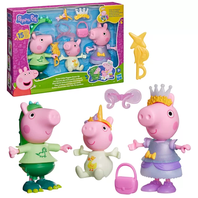 Peppa Pig Rinkinys &bdquo;Pepa ir draugai: madų vakarėlis&ldquo;, 15 cm &ndash; nuotrauka 4