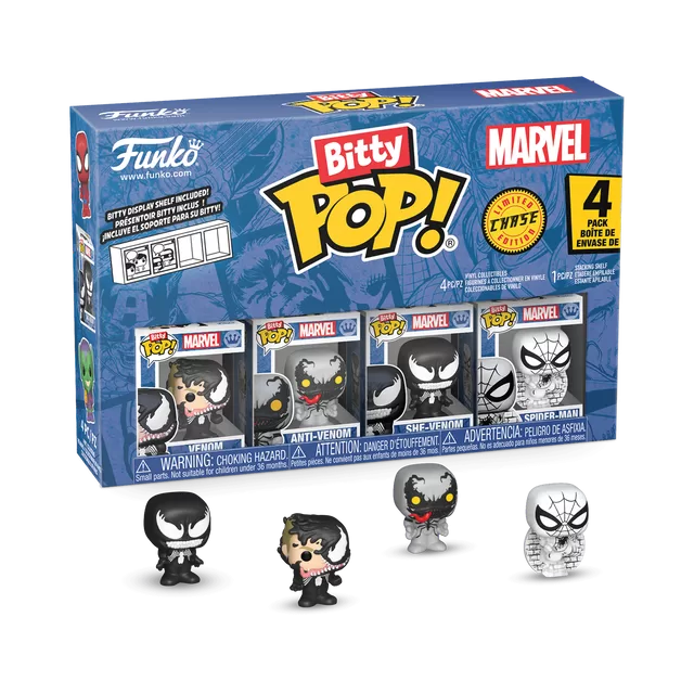 FUNKO Bitty POP! Figūrėlių rinkinys: Marvel - Spider-Man &ndash; nuotrauka 4