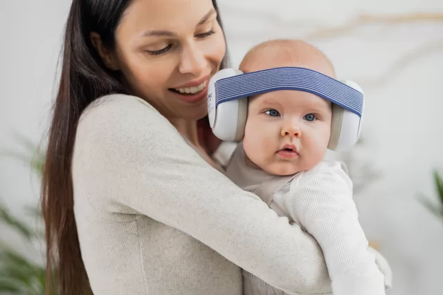 Haspro apsauginės ausinės kūdikiams mėlynos BE05B &ndash; nuotrauka 7