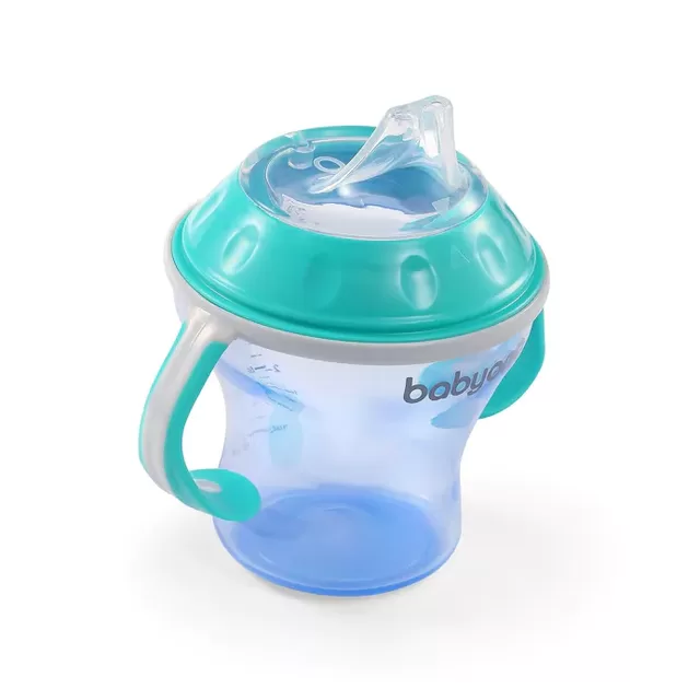 BabyOno nei&scaron;siliejanti gertuvė nuo 6 mėn., mink&scaron;tu snapeliu, NATURAL NURSING, rožinė, 180 ml, 1456 &ndash; nuotrauka 9