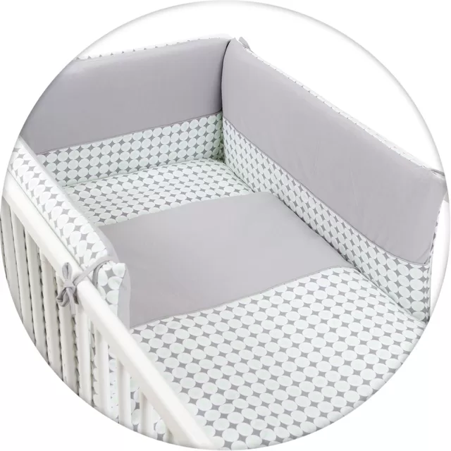 Cebababy CebaBaby patalynė 3 dalių rombai, Jersey kolekcija &ndash; nuotrauka 2