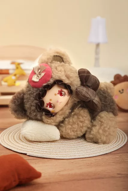 LUCKY EMMA LOVELY EMMA Pliu&scaron;inis raktų pakabukas-siurprizas - Little Bear Adoption Guide &ndash; nuotrauka 4
