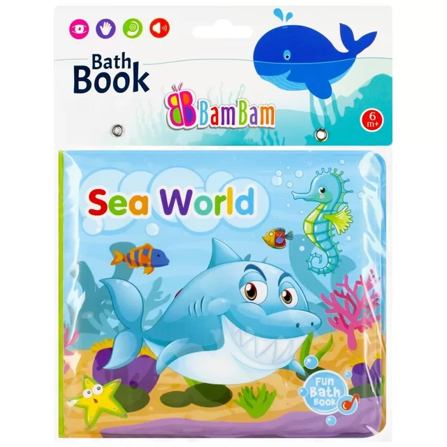 BamBam maudynių knygelė jūros pasaulis 432483 &ndash; nuotrauka 4