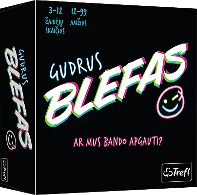 TREFL GAMES TREFL Žaidimas Gudrus blefas (Lietuvių kalba) &ndash; nuotrauka 2