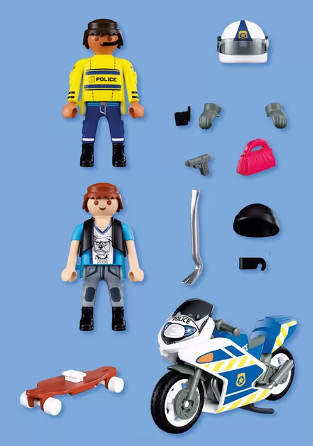 PLAYMOBIL Motorcycle Chase 72079 &ndash; nuotrauka 3