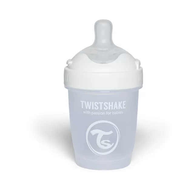 Twistshake buteliukas antikolikinis Pro Double 180ml baltas 79011 &ndash; nuotrauka 2
