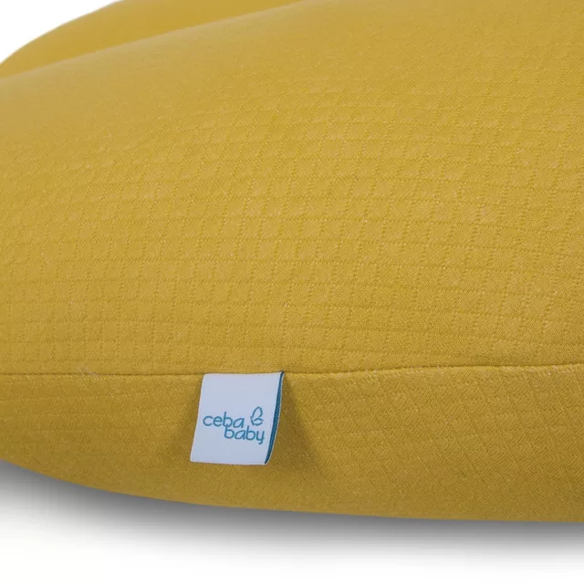 Cebababy CebaBaby maitinimo pagalvė FLEXI multi, Caro, Geltona &ndash; nuotrauka 3