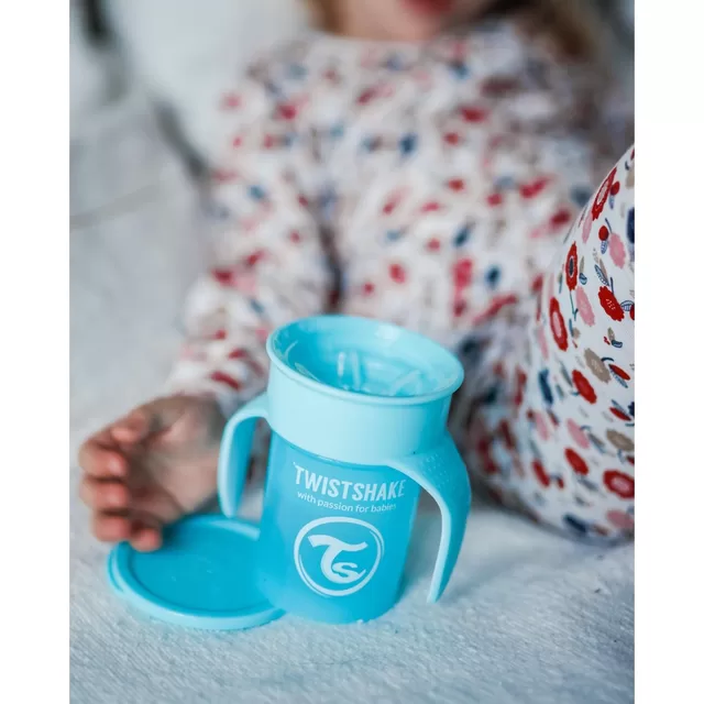 Twistshake gertuvė nuo 6mėn. 360&deg;, mėlynas 78929 &ndash; nuotrauka 5