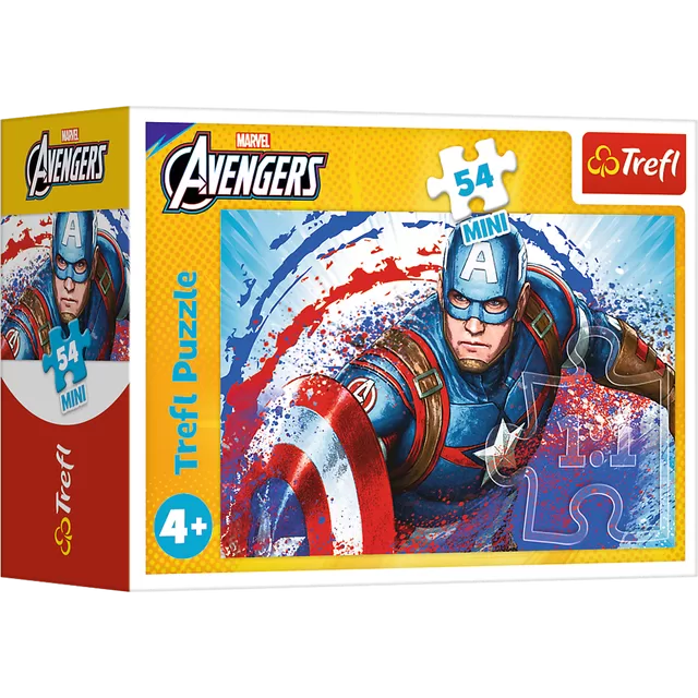 TREFL AVENGERS mini dėlionė &bdquo;Ker&scaron;ytojai&ldquo; 54 det. &ndash; nuotrauka 3