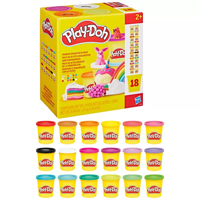 PLAY-DOH Plastilino rinkinys, 18 vnt. &ndash; nuotrauka 3