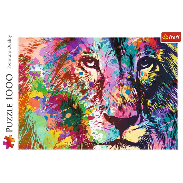 TREFL PUZZLES TREFL Dėlionė &bdquo;Liūtas&ldquo;, 1000 det. &ndash; nuotrauka 3