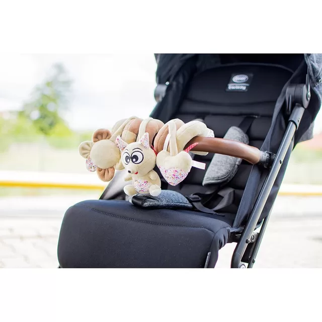 4Baby žaislas spiralė vežimėliui, lapė, F07 &ndash; nuotrauka 5