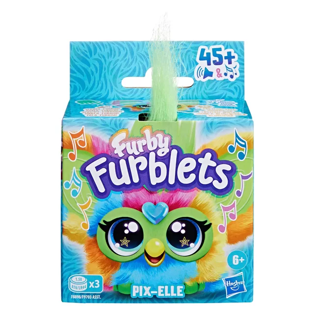 FURBY Interaktyvus pliu&scaron;inis gyvūnėlis FURBLETS, 5 cm &ndash; nuotrauka 12