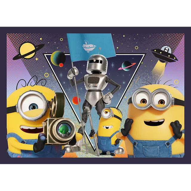 TREFL MINIONS 4 dėlionių rinkinys &bdquo;Minions&ldquo; &ndash; nuotrauka 5