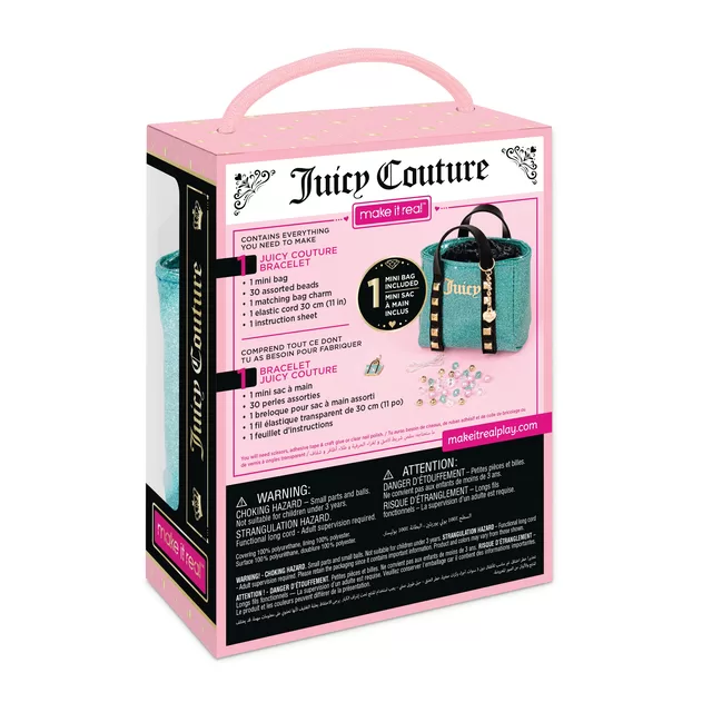 MAKE IT REAL &bdquo;Juicy Couture&ldquo; mini rankinė ir apyrankė &ndash; nuotrauka 4