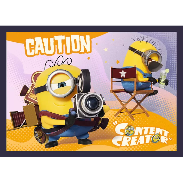 TREFL MINIONS 4 dėlionių rinkinys &bdquo;Minions&ldquo; &ndash; nuotrauka 4