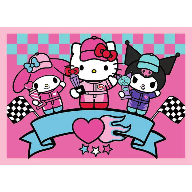 TREFL HELLO KITTY 4 dėlionių rinkinys &ndash; nuotrauka 3