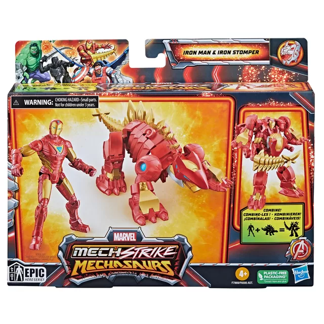 Marvel MECH STRIKE 3.0 figūrėlė ir kostiumas, 10 cm &ndash; nuotrauka 2