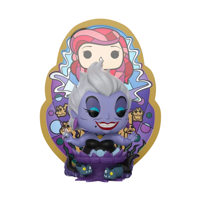 FUNKO POP! Deluxe Vinilinė figūrėlė: Disney: The Little Mermaid - Ursula (Ariel Stained Glass) &ndash; nuotrauka 2