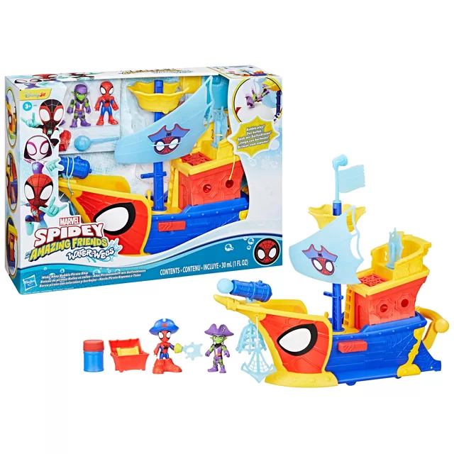 SPIDER-MAN SPIDEY AND HIS AMAZING FRIENDS Rinkinys &bdquo;Superherojų laivas&ldquo; &ndash; nuotrauka 3